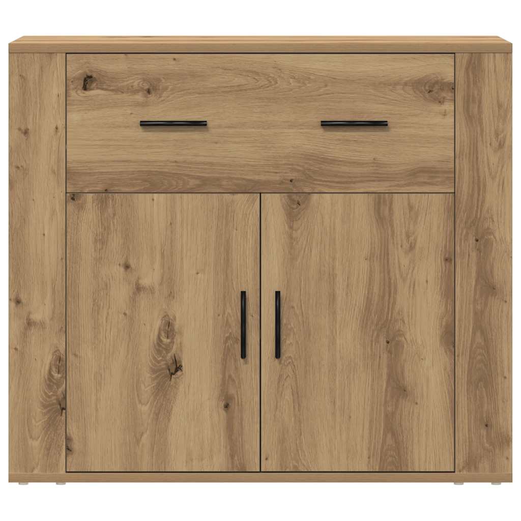 Sideboard Artisian Oak 80x33x70 cm Engineered Wood